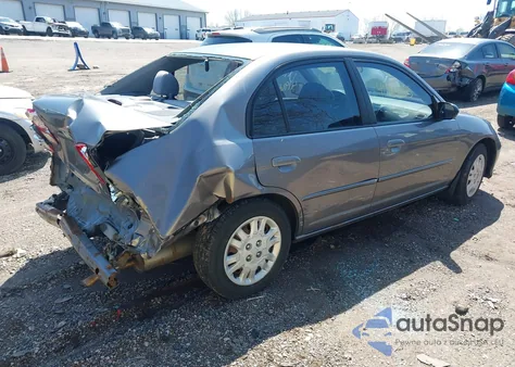 2005 Honda Civic Lx from USA, damaged, VIN 1HGES16535L019593